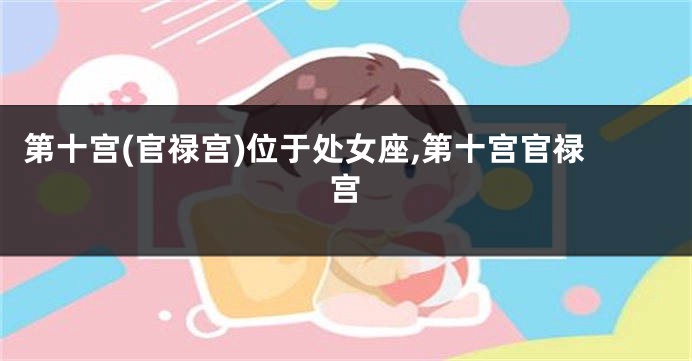 第十宫(官禄宫)位于处女座,第十宫官禄宫