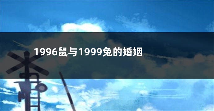 1996鼠与1999兔的婚姻
