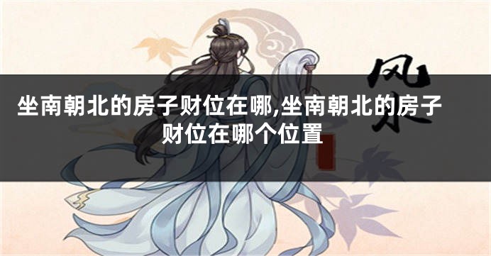 坐南朝北的房子财位在哪,坐南朝北的房子财位在哪个位置