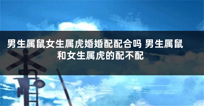 男生属鼠女生属虎婚婚配配合吗 男生属鼠和女生属虎的配不配