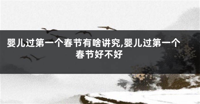 婴儿过第一个春节有啥讲究,婴儿过第一个春节好不好