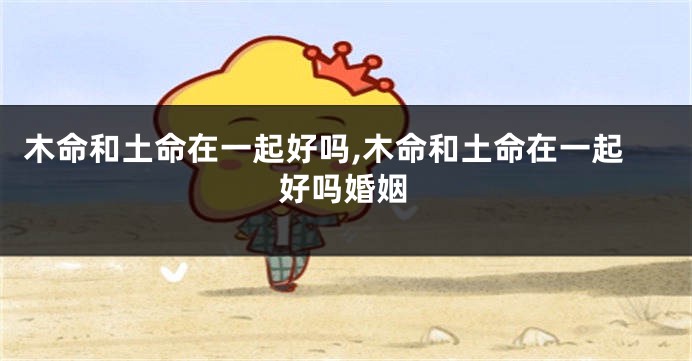 木命和土命在一起好吗,木命和土命在一起好吗婚姻