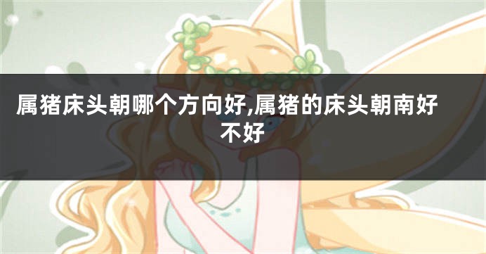 属猪床头朝哪个方向好,属猪的床头朝南好不好