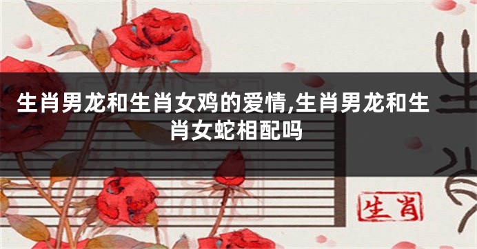 生肖男龙和生肖女鸡的爱情,生肖男龙和生肖女蛇相配吗