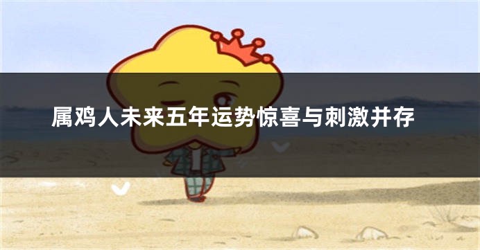 属鸡人未来五年运势惊喜与刺激并存