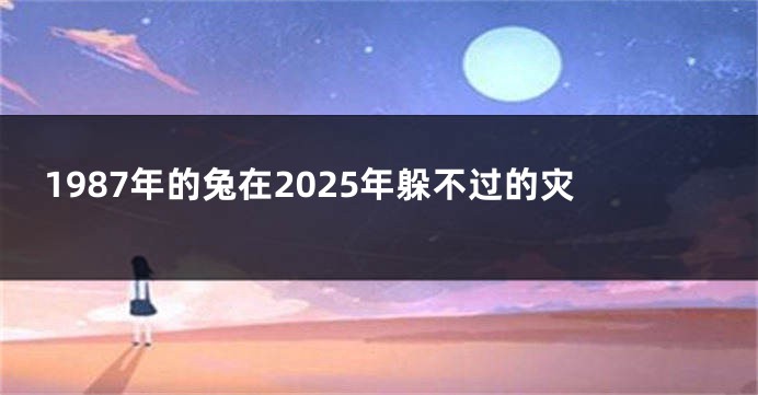 1987年的兔在2025年躲不过的灾