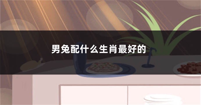 男兔配什么生肖最好的