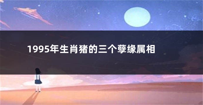 1995年生肖猪的三个孽缘属相