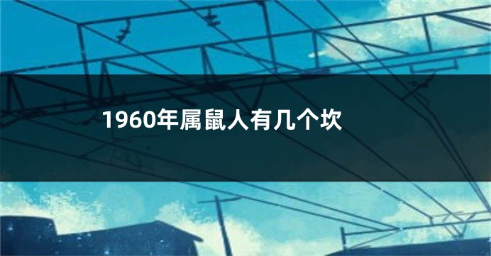 1960年属鼠人有几个坎