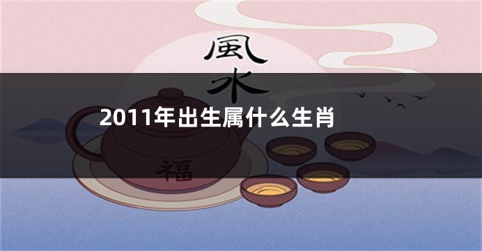 2011年出生属什么生肖