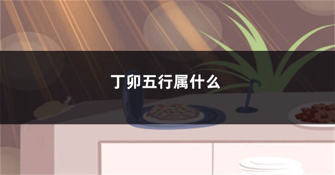 丁卯五行属什么